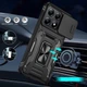 Удароміцний чохол Camshield Army Ring для Xiaomi 14T Чорний / Black Без бренду - зображення 2
