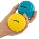 М'яч масажний для МФР ø6см 2 штуки LivePRO Foot massage ball LP8507 (d-6см, блакитний-жовтий) - зображення 6