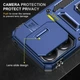 Ударопрочный чехол Camshield Army Ring для Xiaomi Redmi 13C / Poco C65 Синий / Navy Без бренда - изображение 5