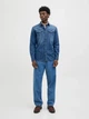 Рубашка джинсовая мужская Jack & Jones 12138115 L Голубая (5713734696672) - изображение 3
