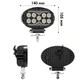 Світлодіодна фара DXZ 55C-BW-T9 9 LED водонепроникна - зображення 4