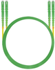 Волоконно-оптичний патч-корд Helos E2000 APC/E2000 APC Duplex 9/125µm OS2 3 m Green (4005938546534) - зображення 2