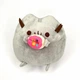 Мягкая Плюшевая Игрушка Plush Кот Пушин с пончиком Pusheen 15 см серый (1024603) - изображение 3