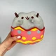 Мягкая Плюшевая Игрушка Plush Кот Пушин Пасхальный Pusheen 15 см серый (1024609) - изображение 4