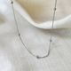 Серебряное колье с шариками - изображение 3