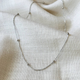 Серебряное колье с шариками - изображение 4