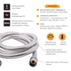 Шланг Lidz Niagara 01 1,75-2,2 м LDNIA01CRM22148 Chrome - изображение 3