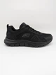 Чоловічі кросівки Skechers Track 41 (26 см) чорні - изображение 1