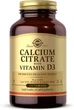 Цитрат кальция с витамином D3 Solgar, Calcium Citrate with Vitamin D3, 120 таблеток - изображение 1