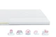 Тонкий матрац Lento Tutti/Ленто Тутті (топпер) ТМ Highfoam 170х200 - зображення 1