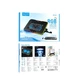Подставка для ноутбука HOCO DH19 Cool RGB notebook cooling stand 17" Black - изображение 6