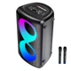 Колонка портативная беспроводная Bluetooth MONSTER CYCLE MS2213 |BT5.1, 80W, TWS/USB/TF, 6h, 2 микрофона| black - изображение 1