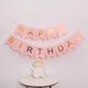 Гірлянда прапорці Happy Birthday one size рожевий - зображення 3