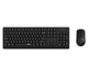 Комплект беспроводная клавиатура и мышь Rapoo X-1500 wireless 2.4 GHz Black - изображение 1