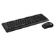 Комплект беспроводная клавиатура и мышь Rapoo X-1500 wireless 2.4 GHz Black - изображение 2