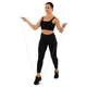 Скакалка скоростная кроссфит с подшипником и стальным тросом LiveUp Speed Jump Rope 8283 длина 3м Green - изображение 8