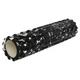 Ролер для занять йогою масажний мфр ролик LivePro Grid Spine Roller 8233 розмір 45х11см Black - зображення 1