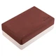 Блок для йоги кирпич опорный для йоги двухцветный Bloom Yoga Brick 7041 размер 23x7.5x15см - изображение 5