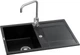 Кухонная мойка GRANADO Valencia L 4-в-1 Black Shine - изображение 2