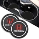 Силиконовый коврик в подстаканник с логотипом Honda комплект 2 штуки - изображение 2