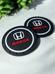 Силиконовый коврик в подстаканник с логотипом Honda комплект 2 штуки - изображение 3