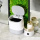 Відро для сміття настільне з кришкою MVM BIN-21 1,5L WHITE/GRAY - зображення 6