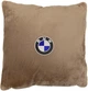 Подушка декоративная Evatech BMW Бежевая с вышивкой 35х35 см (MPCSSIV005) - изображение 1