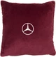 Подушка декоративная Evatech Mercedes-Benz Красная с вышивкой 45х45 см (MPCSHRV016) - изображение 1