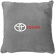 Подушка декоративна Evatech Toyota Сіра з вишивкою 45х45 см (MPCSHGV031) - зображення 1
