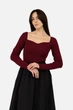 Джемпер женский one size цвет бордовый GND ЦБ-00270030 - изображение 1