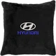 Подушка декоративна Evatech Hyundai Чорна з вишивкою 35х35 см (MPCSSBV013) - зображення 1