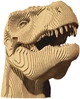 3D пазл-конструктор Cartonic 3D Puzzle T-REX Тирекс Картонный (CARTREX) - изображение 1