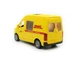 Іграшкова машина Автопром фургон доставка DHL звук світло інерція відкриваються двері 7669B - зображення 3