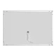 Дзеркало MIXXUS PREMIUM QUADRO MR20-100x70 з LED Touch, Anti-fog, димером, рег. яскравості, лінзою (MP6622) - изображение 4