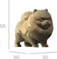 3D пазл-конструктор Cartonic 3D Puzzle Pomeranian spitz Померанский шпиц Картонный (CARTSPITS) - изображение 5