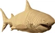 3D пазл-конструктор Cartonic 3D Puzzle Shark Картонный (CARTSHARK) - изображение 3