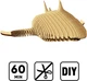 3D пазл-конструктор Cartonic 3D Puzzle Shark Картонный (CARTSHARK) - изображение 7
