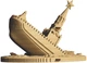 3D пазл-конструктор Cartonic 3D Puzzle The end of russian warship Русский военный корабль все… Картонный (CARTEND) - изображение 1