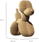 3D пазл-конструктор Cartonic 3D Puzzle Balloon Dog Собака з повітряних кульок Картонний (CARTBAL) - зображення 5