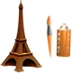 Картонный 3D пазл-конструктор Cartonic 3D Puzzle Eiffel Tower (CARTEIFF) - изображение 8