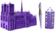 Картонний 3D пазл-конструктор Cartonic 3D Puzzle Notre-Dame De Paris (CARTNOTRE) - зображення 8