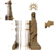 Картонный 3D пазл-конструктор Cartonic 3D Puzzle Statue of Liberty USA (CARTLIBUS) - изображение 5