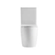 Унитаз напольный Qtap Robin New Ultra Quiet безободковый с сиденьем Soft-Close WHITE QT13226083AW - изображение 2