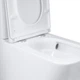 Унітаз підлоговий Qtap Tern Ultra Quiet безобідковий із сидінням Soft-Close QT17226003AW White - зображення 7