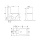 Унітаз підлоговий Qtap Tern Ultra Quiet безобідковий із сидінням Soft-Close QT17226003AW White - зображення 8