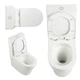 Унітаз підлоговий Qtap Virgo Ultra Quiet безобідковий з сидінням Soft-Close WHITE QT18226092AW - зображення 7
