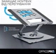 Подставка для ноутбука OfficePro LS799G Aluminum alloy Gray - изображение 8