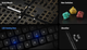 Беспроводная механическая клавиатура NuPhy Gem80 / Mint (linear, 37gf) / Color - Mystic Indigo / Hot-Swappable, RGB, ANSI US - изображение 3