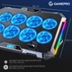 Охлаждающая подставка для ноутбука Gamepro CP795 Black - изображение 7
