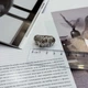 Серебряное кольцо с без камней, вес изделия 11,66 гр (2175322) - изображение 4